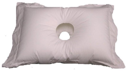 丸洗い可能な2つ折りビーズ枕
